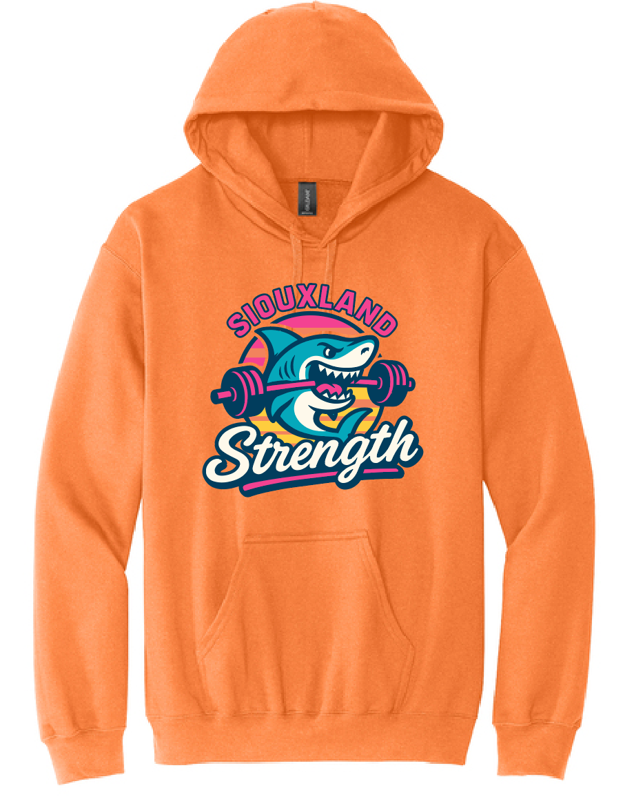 SHARK ADULT/YOUTH SOFTSTYLE MIDWEIGHT HOODED SWEATSHIRT | SHARK26