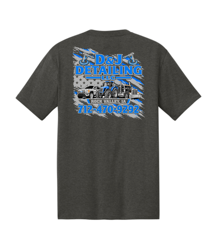D & J DETAILING DISTRICT SHORT SLEEVE TEE | DJ2026