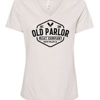 Old Parlor BELLA + CANVAS Women's Relaxed V-Neck Short Sleeve (WOMENS) | OLPC