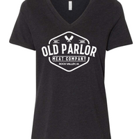 Old Parlor BELLA + CANVAS Women's Relaxed V-Neck Short Sleeve (WOMENS) | OLPC